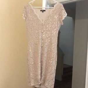 Champagne colored dress